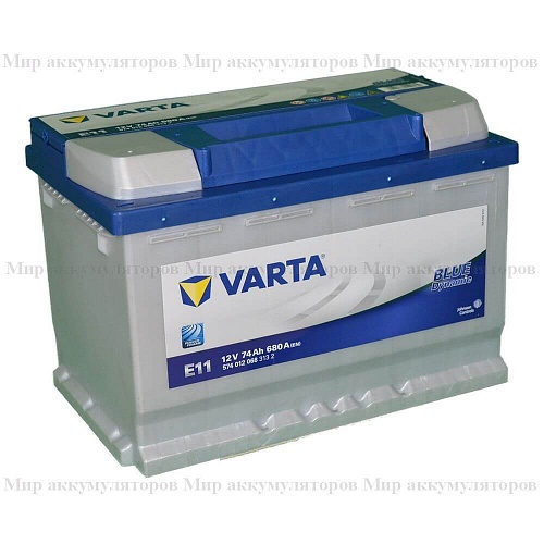 VARTA Blue Dynamic 74 а/ч (пр.пол.) (574 013 068) 